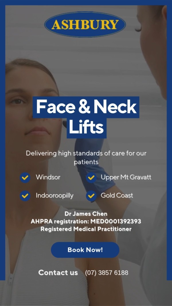 Ashbury Cosmetic provides face and neck lift procedures performed with precision and care, focusing on personalised treatment plans to meet individual needs. Each procedure is tailored to align with your unique goals and preferences.**Disclaimer:** All surgical procedures carry risks. Before proceeding, you should seek a second opinion from an appropriately qualified health practitioner. The images/footage in this post are stock visuals and do not depict actual results from Ashbury Cosmetic procedures. For real client outcomes, please visit our website or contact us directly.
https://ashburycosmetic.com.au/cosmetic-reference-risks/

ashbury facelifts necklifts
https://ashburycosmetic.com.au/surgical/face/face-neck-lifts/